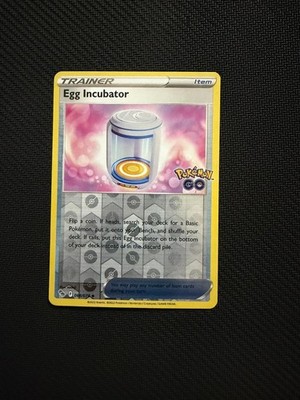 Egg Incubator 066/078 Uncommon Pokemon GO Pokemon Reverse Holo Near Mint