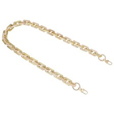 Purse Chain Strap, 31.5 Inch Acrylic Strap Replacement for Handbag, Beige