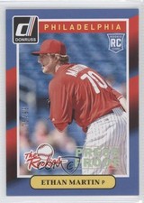 2014 Panini Donruss The Rookies Press Proof Gold 75/99 Ethan Martin #36 1u6