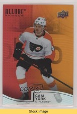 2021-22 Upper Deck Allure Rainbow Red Orange Cam York #R-30 READ 1r79