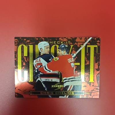 1997-98 Score - Check It Chris Chelios #9