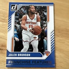 2024-25 Donruss Purple Franchise Features Jalen Brunson New York Knicks #14