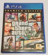 Grand Theft Auto V 5 Premium Edition Sony PS4 PlayStation 4 Game GTA CIB Gift M