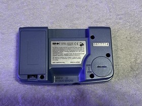 Rare Neo Geo Pocket Color Console Platinum Blue Video Game SNK Tested & Works