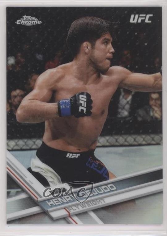 2017 Topps Chrome UFC Refractor Henry Cejudo #27 0nj5