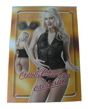 COTTELLI COLLECTION EXCLUSIVE  --  GR. M  --  TOP & RIO STRING