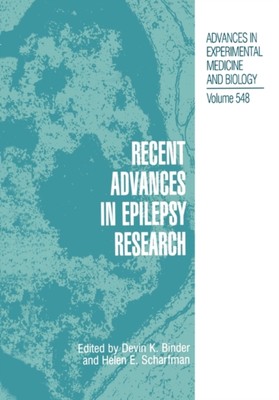 Binder - Recent Advances in Epilepsy Research - New paperback or softb - X555z