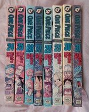 One Piece Vol 24-31 Books (1st printing mostly) English Manga Lot Bundle Skypiea