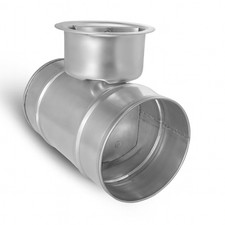 Drosselklappe 100 mm rund Lüftungsklappe Zu- & Abluft Absperrklappe Regelklappe