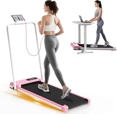 HOMEFITNESSCODE 7% Elektrisches Laufband Klappbar Heimtrainer Fitness Display für Zuhause