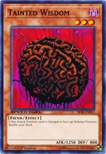 Yu-Gi-Oh TCG SBTK-EN011 C Tainted Wisdom Speed Duel: Trials of the Kingdom