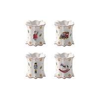Villeroy & Boch Toy's Delight Serviettenringe 4-Teilig Aus Porzellan