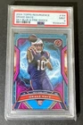 2024 Topps Resurgence Drake Maye RC #164 Sky Blue and Pink Shock, PSA 9