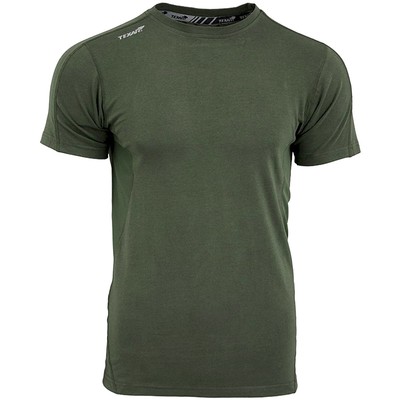 Texar Base-Layer-Oberteil Herren Unterhemd Training Oberteil Olivgrün
