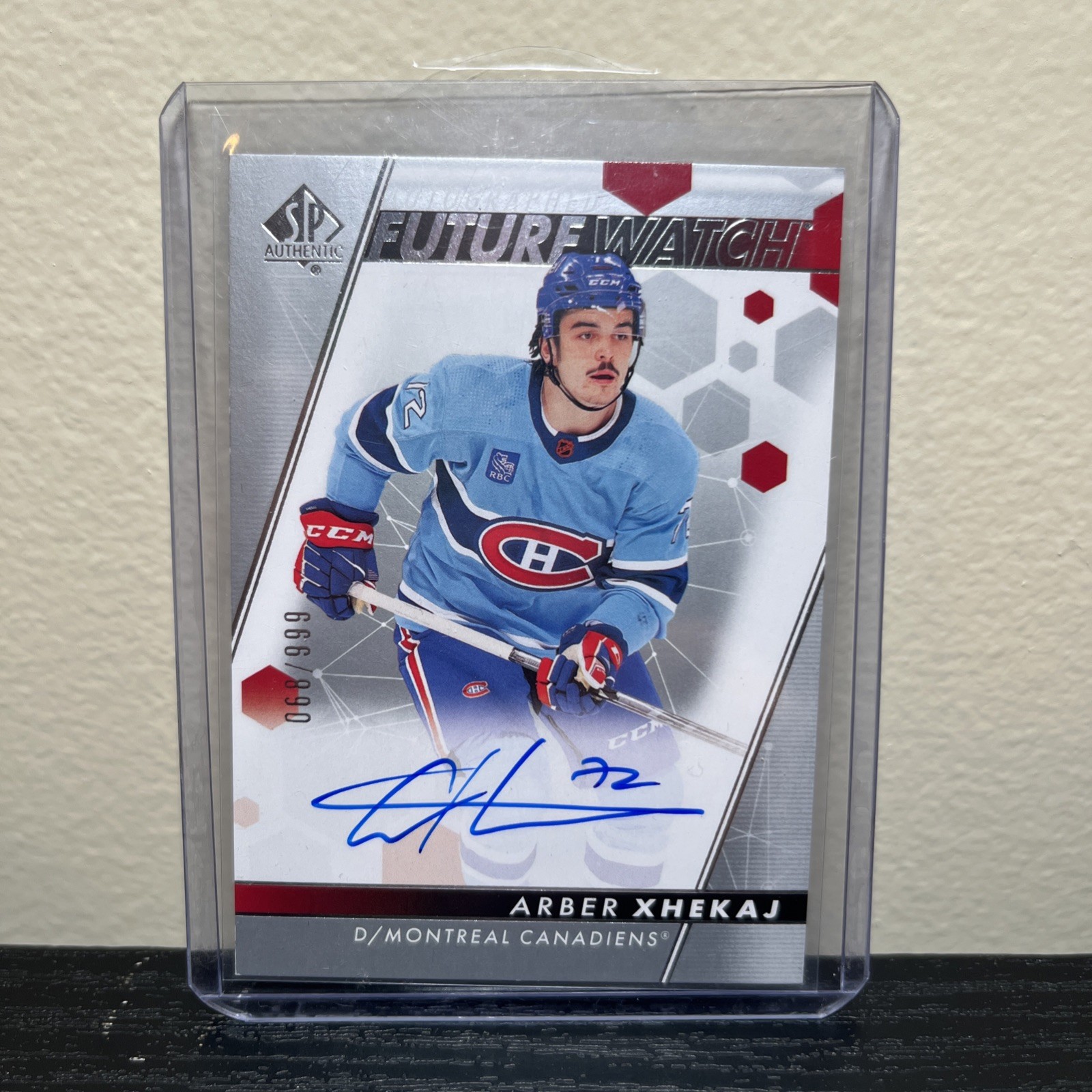 2022-23 ARBER XHEKAJ SP AUTHENTIC FUTURE WATCH AUTO /999 #154