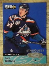 1997-98 UD Collector's Choice Starquest Bryan Berard New York Islanders