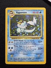 Vaporeon Jungle Holo Rare MP