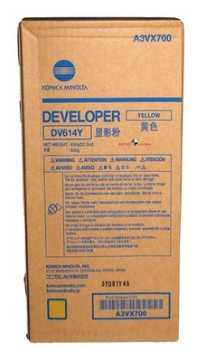 Konica Minolta DEVELOPER DV614Y Yellow Gelb Entwickler A3VX700 C3070 C1060 C1070