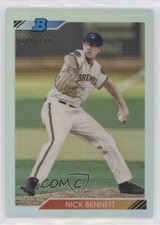 2020 Bowman Heritage Chrome Prospects Refractor /199 Nick Bennett #92CP-NB 0c6