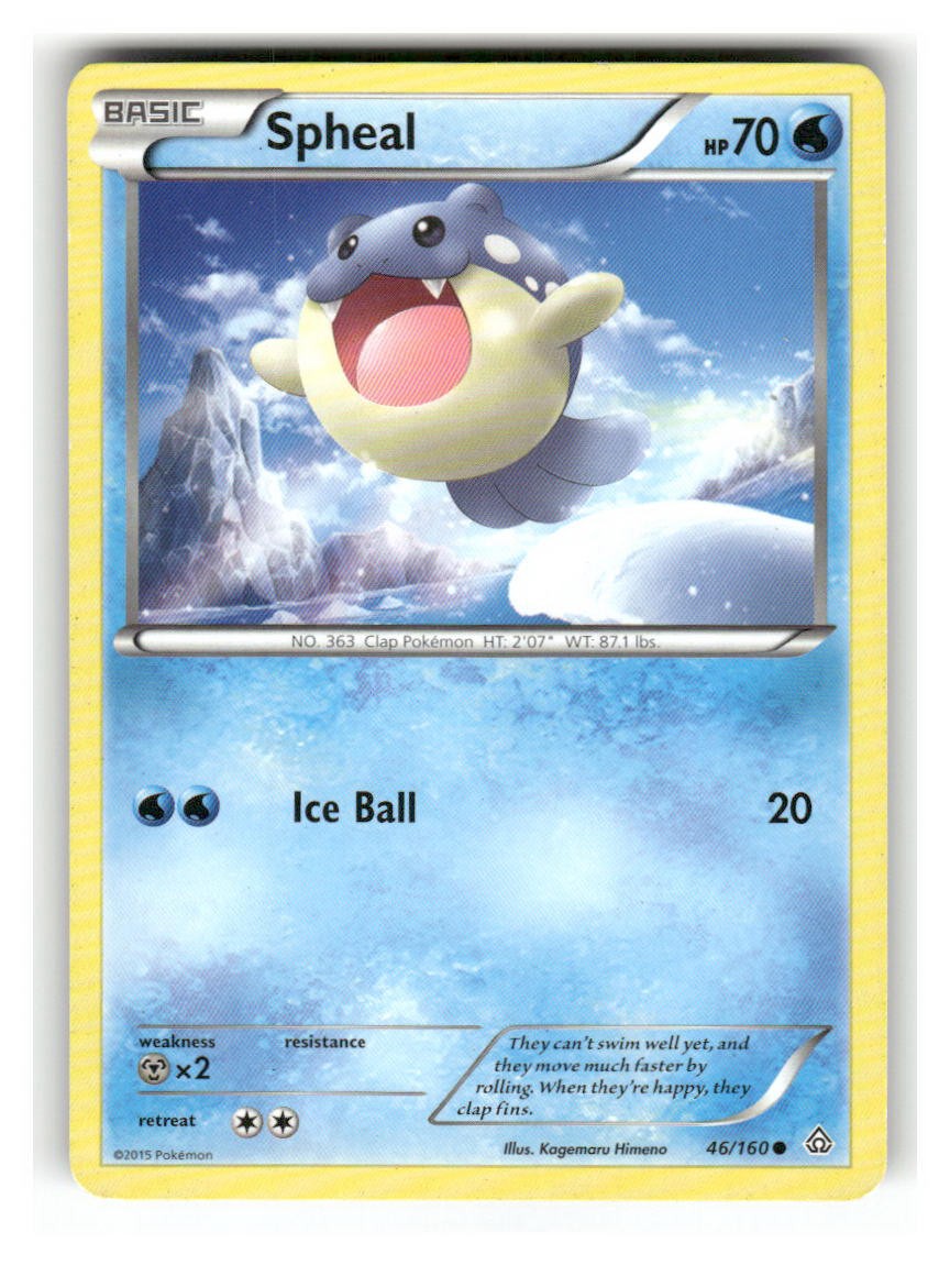 Spheal (46) - 46/160 - LP - XY - Primal Clash