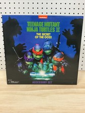 NECA Teenage Mutant Ninja Turtles 2 Secret of the Ooze NEW Accessory Set TMNT