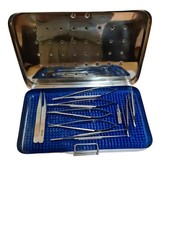 Set Micro Chirurgia Mani con Silicone Opaco e Scatola di Sterilizzazione