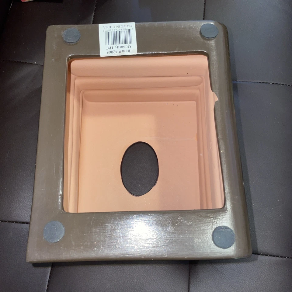 Vintage Ceramic Faux Alternating Classics Books Tissue Box Cover Holder - Image 4 of 4