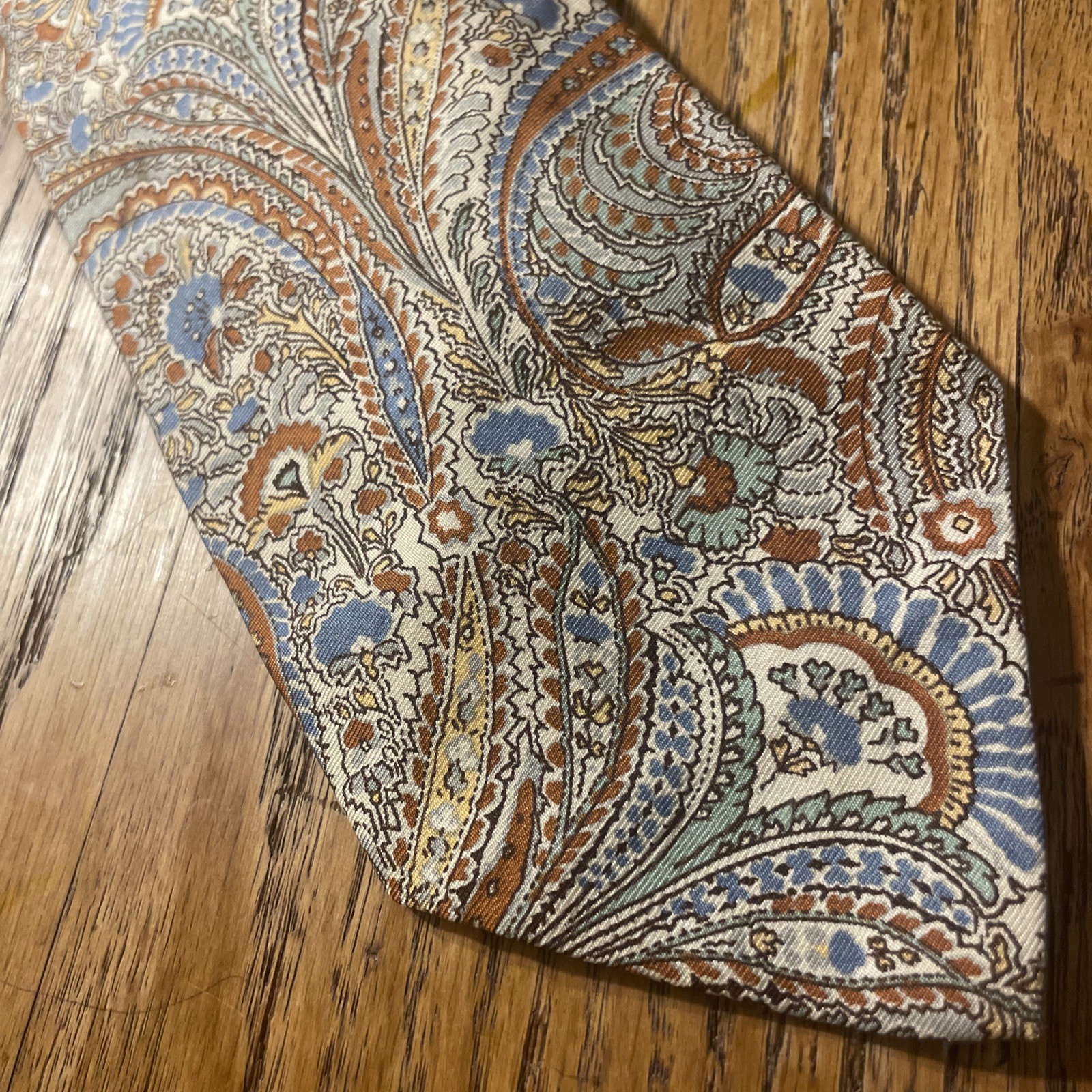 Vintage EUC Liberty Of London Silk Paisley Tie Men’s Necktie USA Mafe