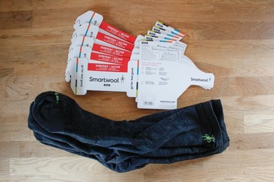 5× Smartwool Alltagssocken Anchor Line · Crew · Zero Cushion · XL (EU 46 - 49)