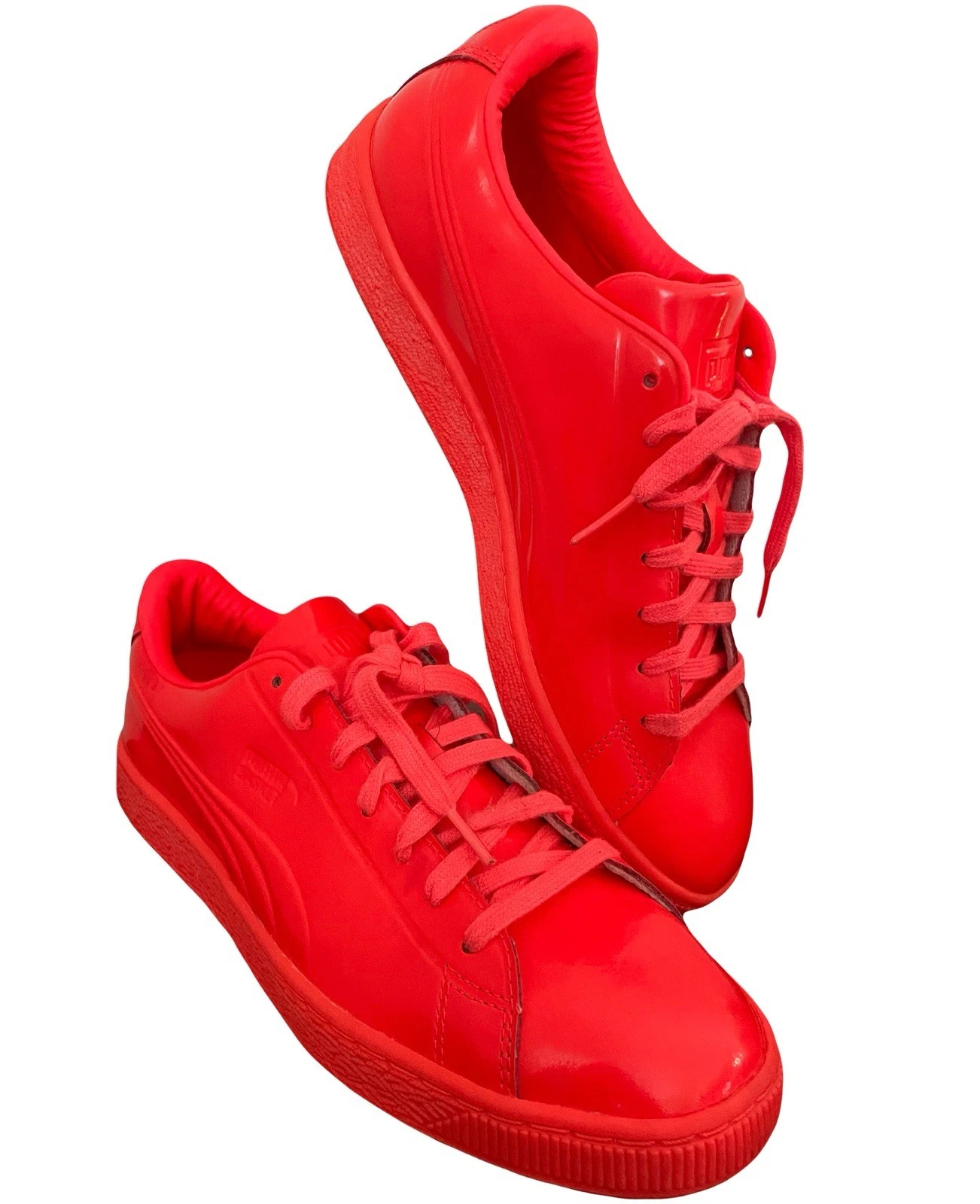 Sneakers uomo PUMA Basket Classic Patent Red Blast taglia 8 5 362945 06