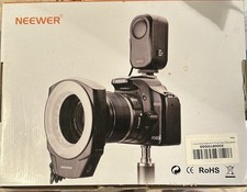 NEEWER RING48 Camera Macro LED Light Ring For Canon And Similar Open Box
