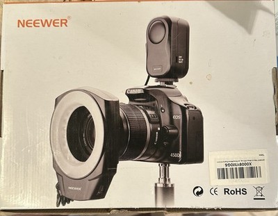 NEEWER RING48 Camera Macro LED Light Ring For Canon And Similar (Open Box