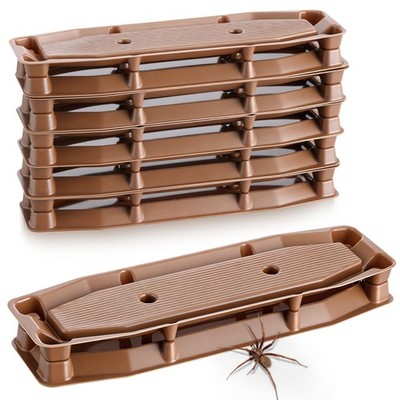 Spider Traps Indoor, 6 Pack, Extra Sticky Brown Recluse Traps, Spiders Killer fo
