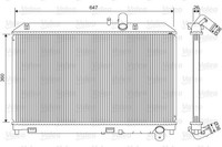 Valeo KüHler, MotorküHlung 701561 FüR Mazda