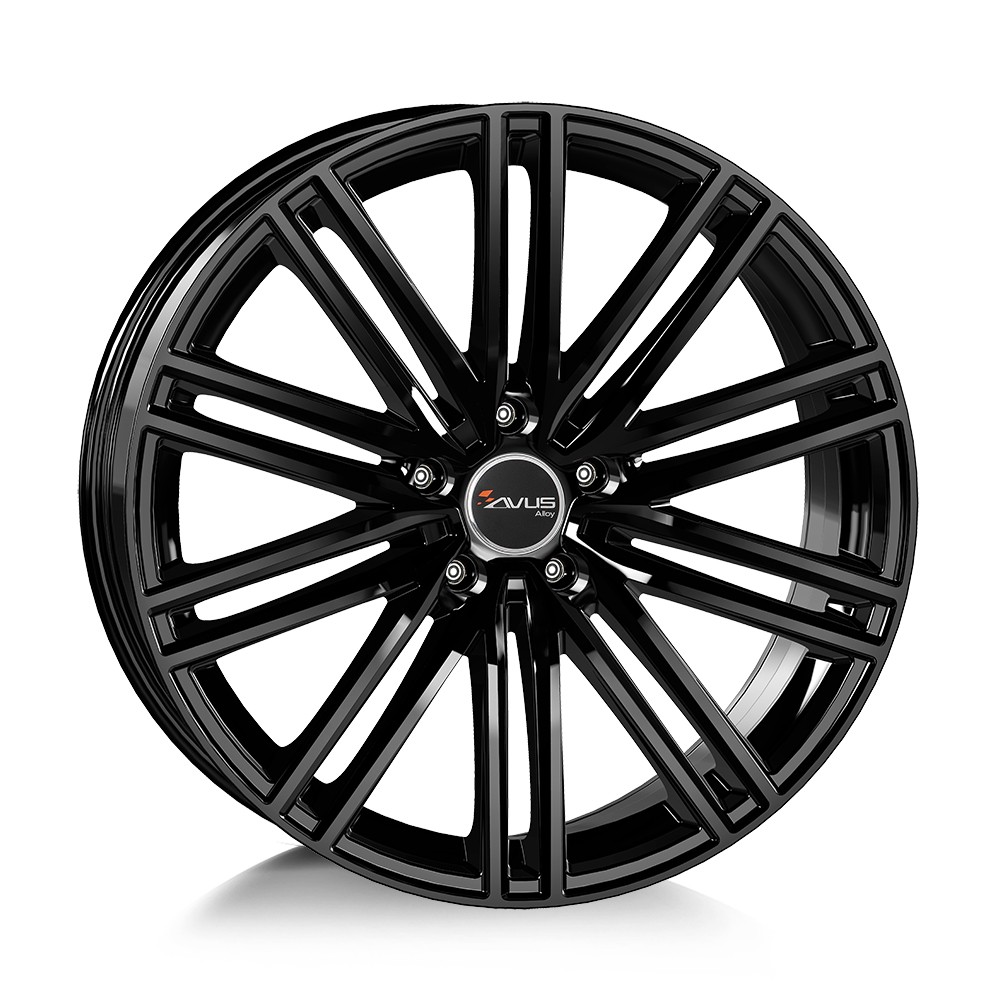 Kit 4 cerchi in lega NAD AVUS AC-M08 10x21 5 x 112 ET 19 Nero per BMW