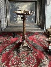 Antique French Bronze Empire Ormolu Candlesticks 19th Century Claw Foot