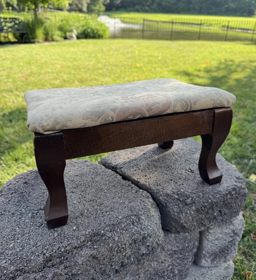 Taburete eléctrico vintage, rectangular, francés. El alambre está cortado. Modelo 706. BR Foto 2 de 4