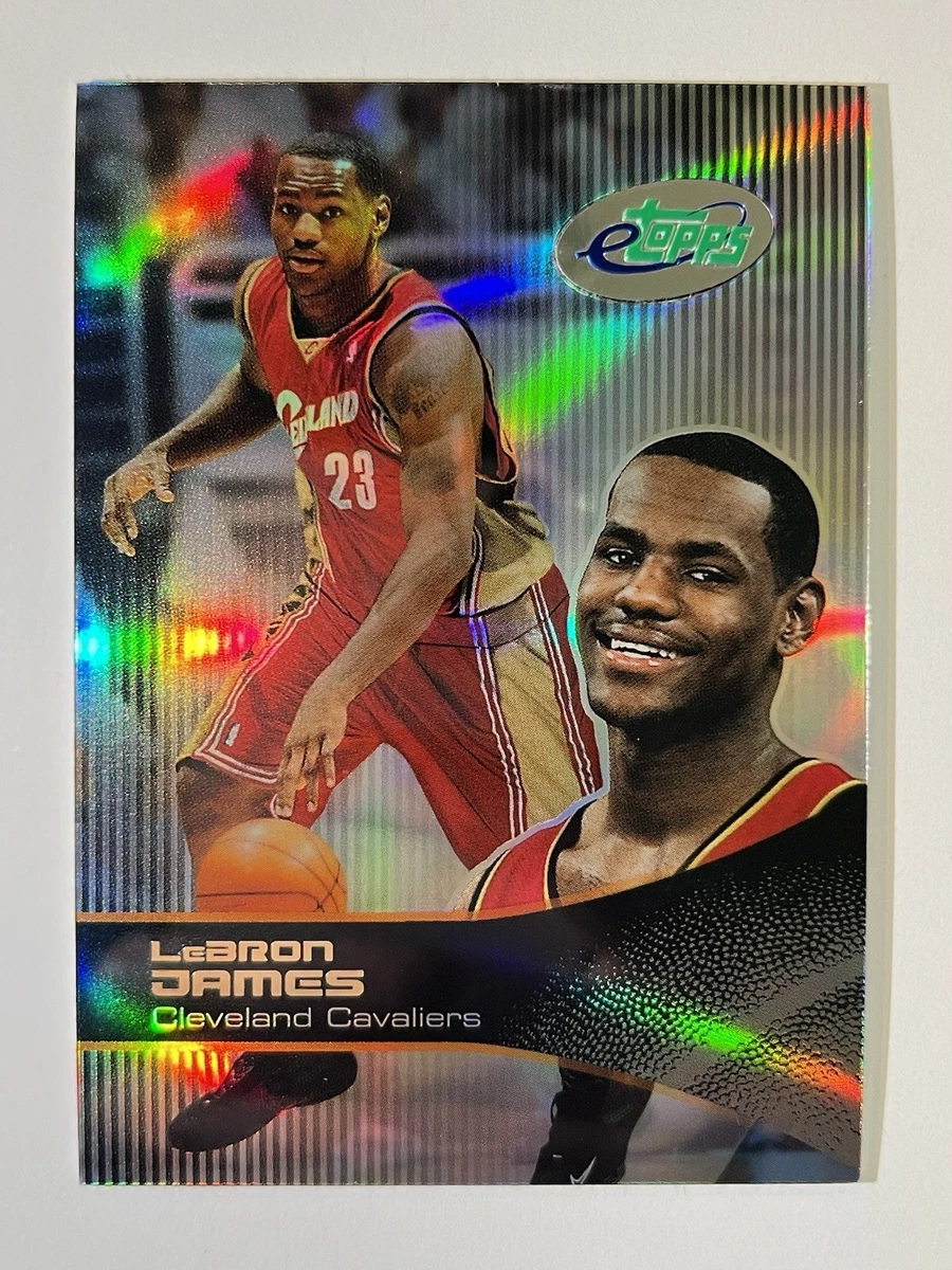 Topps LeBron James Basketball Rookie Sports Trading Cards for sale