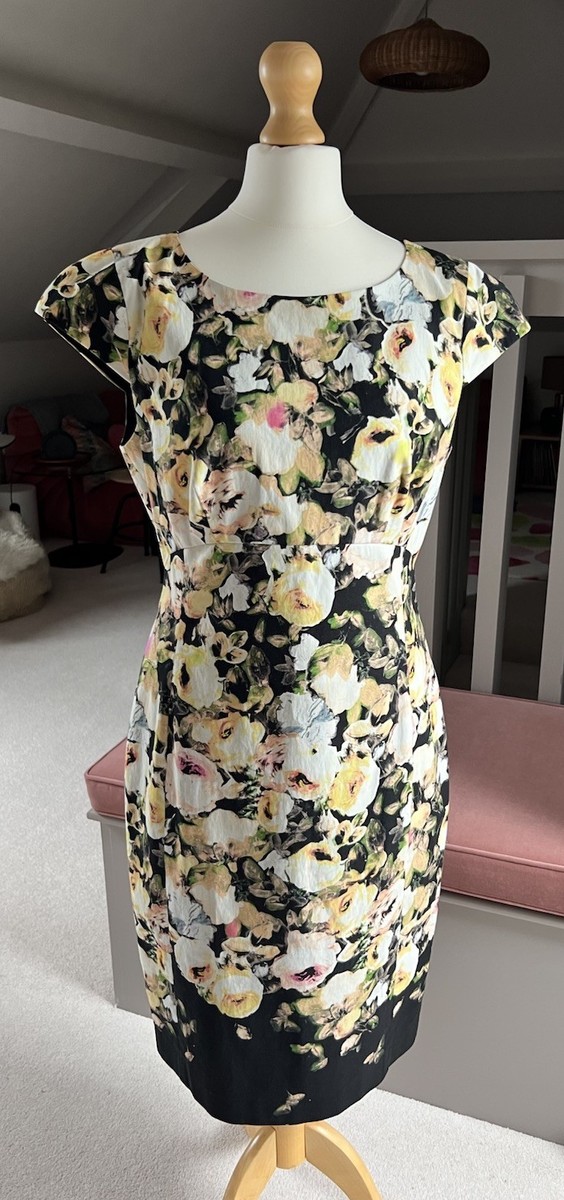 Paul Smith Dress, Black Label, Size 12 Floral, IGC UK