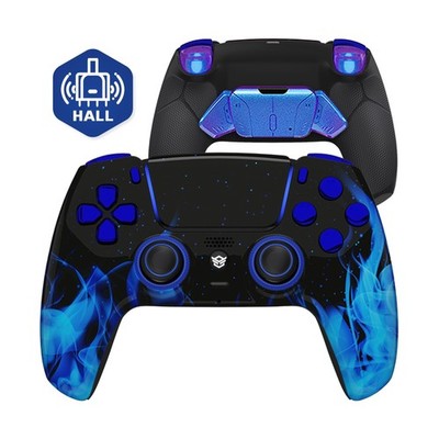 HEXGAMING RIVAL PRO Hall Effect Wireless Controller Compatible with ps5-4 Bac...