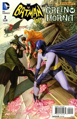 Batman '66 Meets the Green Hornet #2 FN; DC | Kevin Smith Alex Ross - w/Bag+Boar