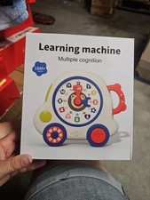 Interactive Educational Learning Clock - Learn Time,colors,shapes, Animals