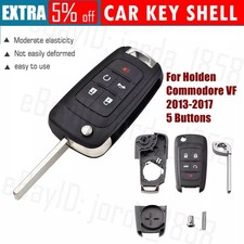 For Holden Commodore VF 2013-2017 5 Buttons Flip Remote Car Key Shell Case Fob