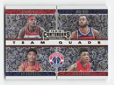 2019-20 Panini Contenders Team Quads #30 Beal / Wall / Hachimura / Bryant NM+