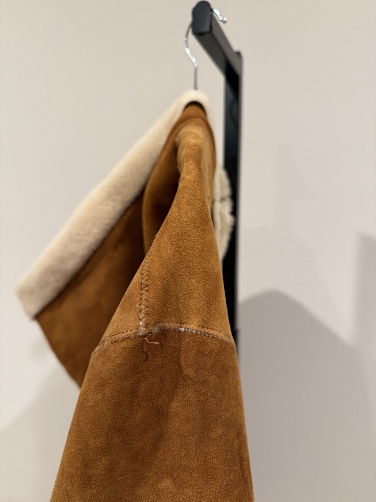 Polo Sport Ralph Lauren Alpine Shearling Anorak M Sheepskin Sherpa 1990s VTG RRL thumbnail 14