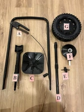 Replacement Parts for Scotts Standard Broadcast Spreader (R)