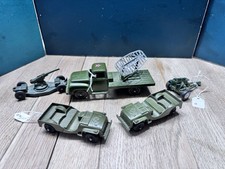 Tootsie Toy: Assorted Military Vehicles. Metal Models