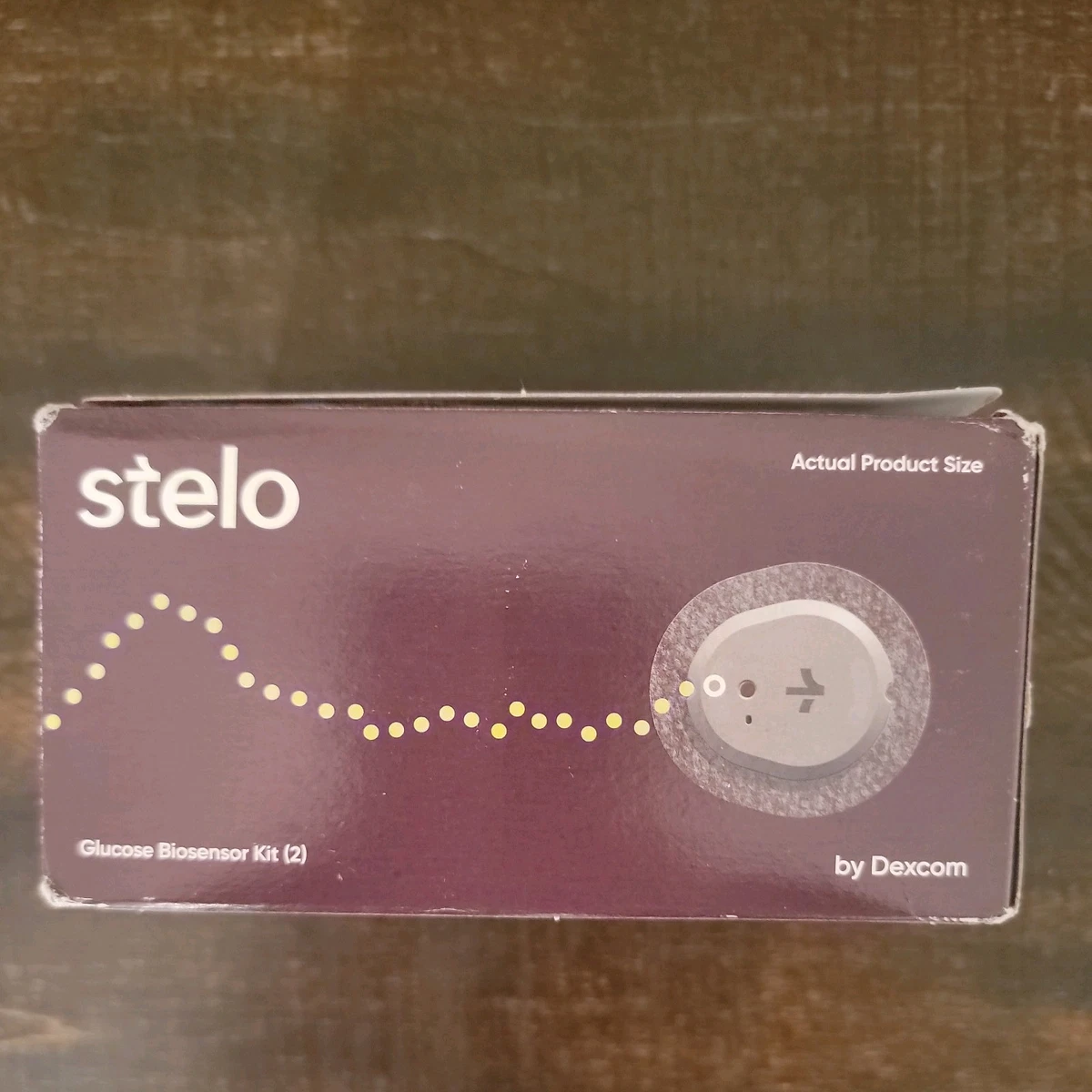 Kit de biosensor de glucosa Stelo (paquete de 2 sensores) caducidad 30/09/27