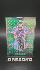 2024 Panini Mosaic - Gus Edwards #121 Green Mosaic Prizm