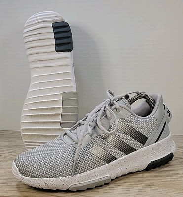 Adidas Racer TR 2.0 J Grey Iron Metallic Sneakers Youth Size 5.5 H04447